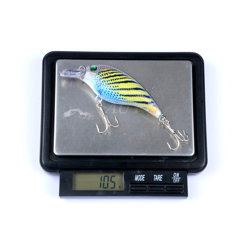 4x 7.5cm Popper Crank Bait Fishing Lure Lures Surface Tackle Saltwater