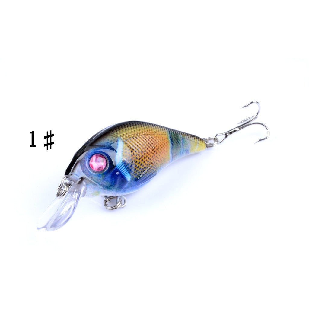 4x 7.5cm Popper Crank Bait Fishing Lure Lures Surface Tackle Saltwater