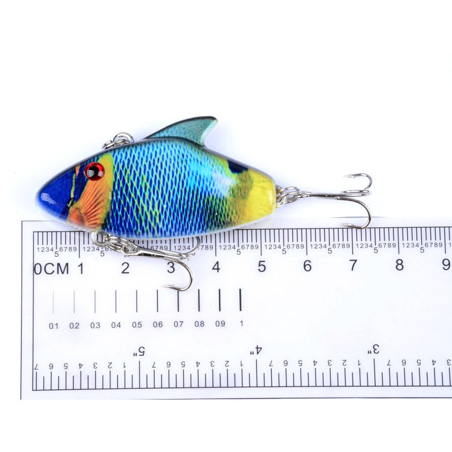4x 5.5cm Vib Bait Fishing Lure Lures Hook Tackle Saltwater