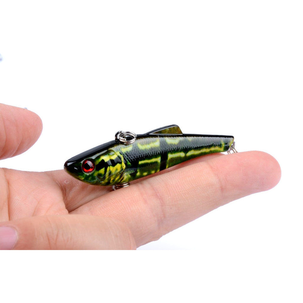 6x 7cm Vib Bait Fishing Lure Lures Hook Tackle Saltwater