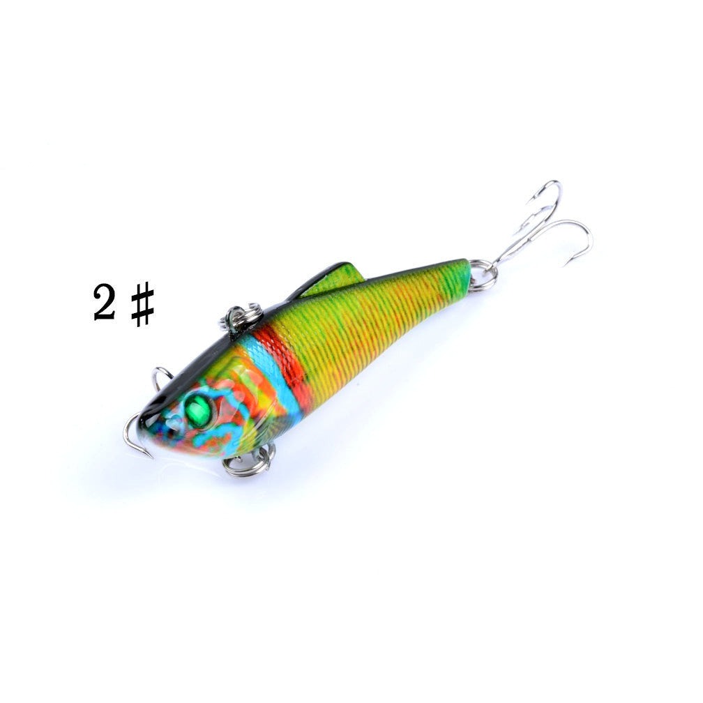 6x 7cm Vib Bait Fishing Lure Lures Hook Tackle Saltwater