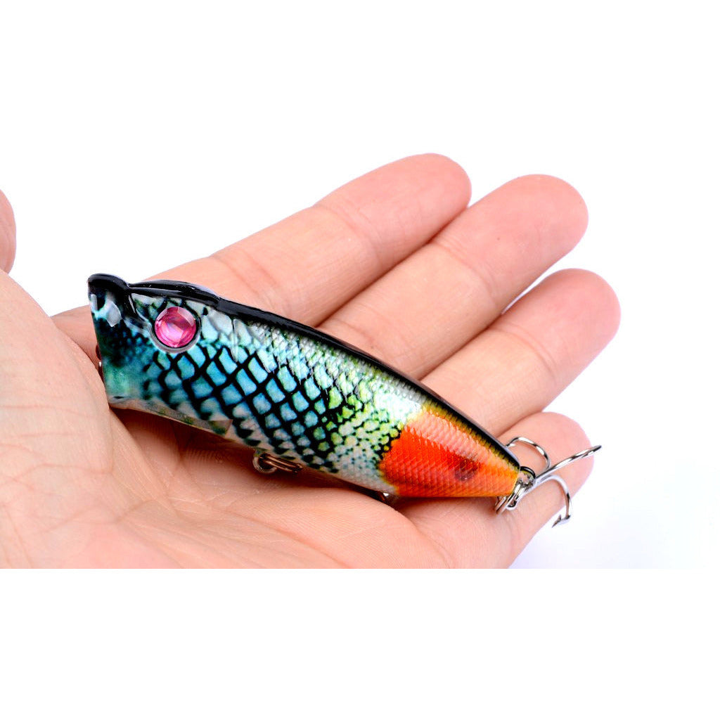 4X 6.5cm Popper Poppers Fishing Lure Lures Surface Tackle Saltwater