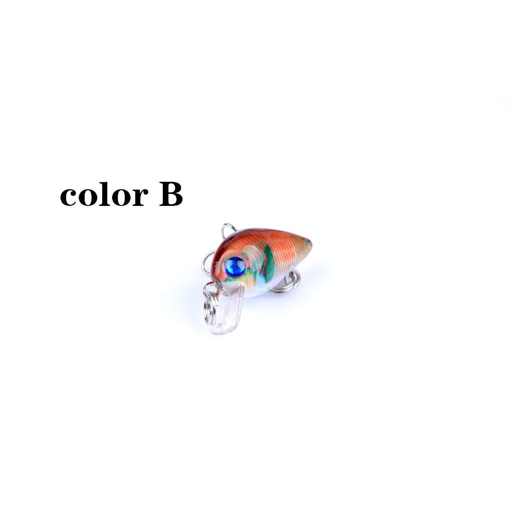 6x 3cm Popper Crank Bait Fishing Lure Lures Surface Tackle Saltwater