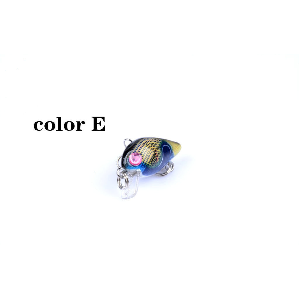 6x 3cm Popper Crank Bait Fishing Lure Lures Surface Tackle Saltwater