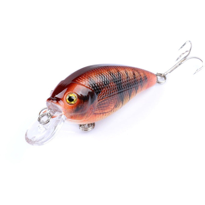 5x 7cm Popper Crank Bait Fishing Lure Lures Surface Tackle Saltwater