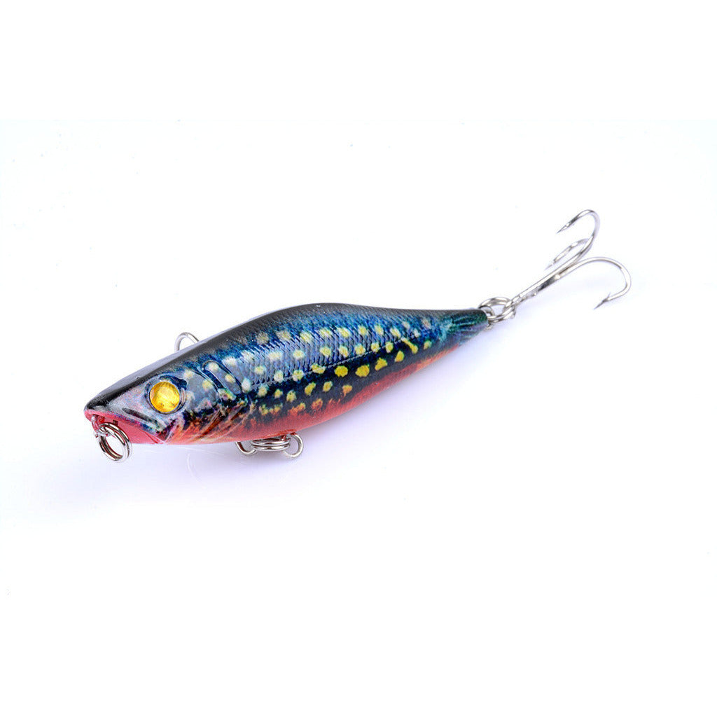 5X 7.5cm Popper Poppers Fishing Lure Lures Surface Tackle Fresh Saltwater