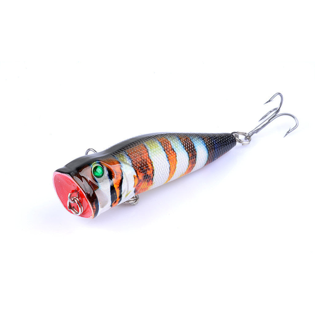 6X 7cm Popper Poppers Fishing Lure Lures Surface Tackle Fresh Saltwater