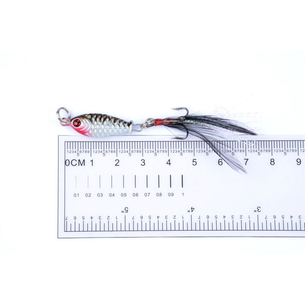 4x 6g Metal Spoon Fishing Hard Lure Spinner Spoon Baits