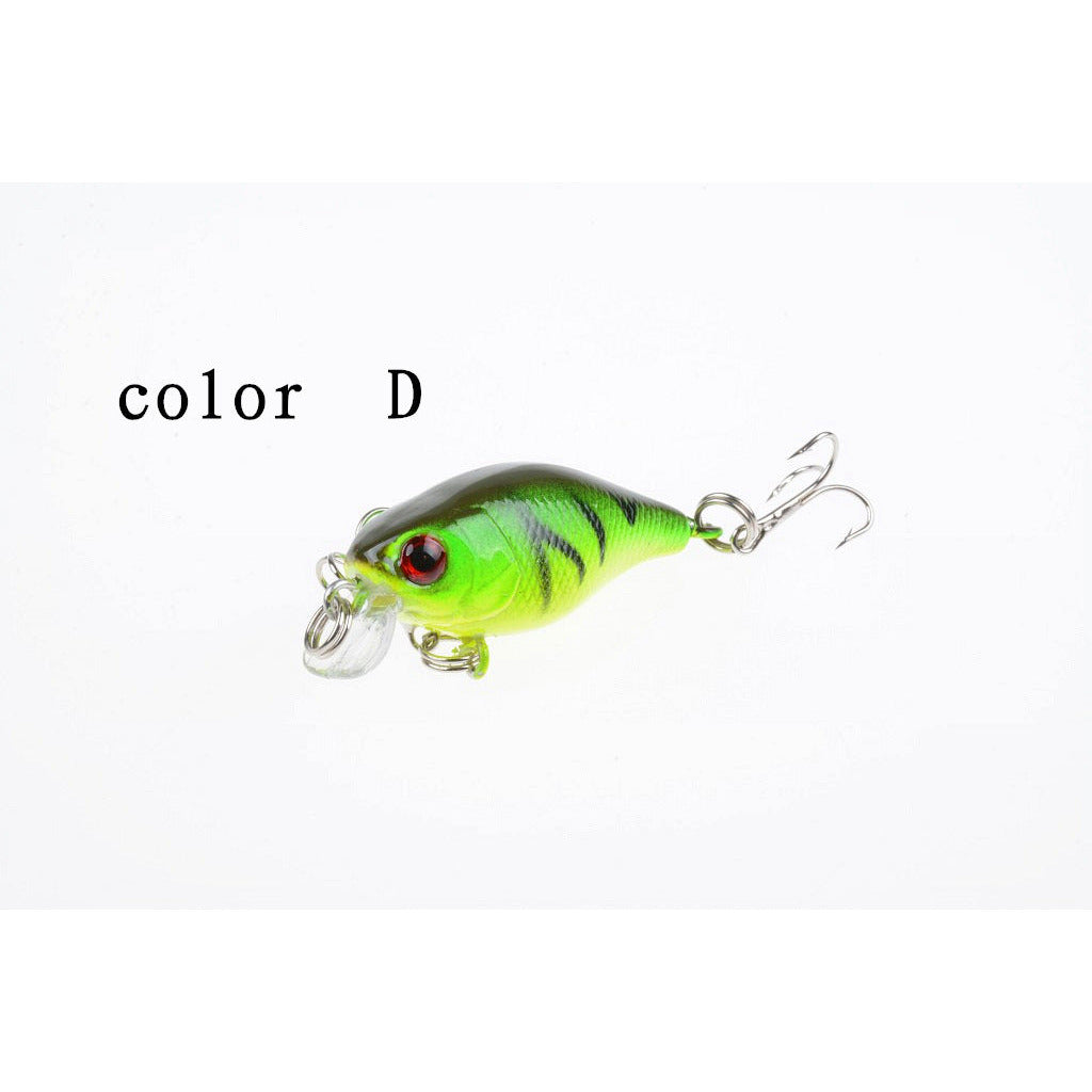 6x 4.5cm Popper Crank Bait Fishing Lure Lures Surface Tackle Saltwater