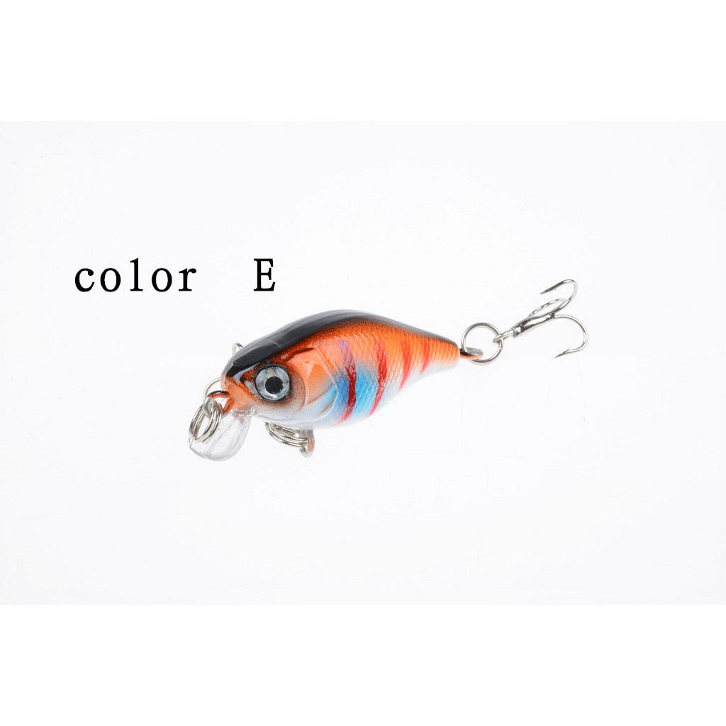 6x 4.5cm Popper Crank Bait Fishing Lure Lures Surface Tackle Saltwater