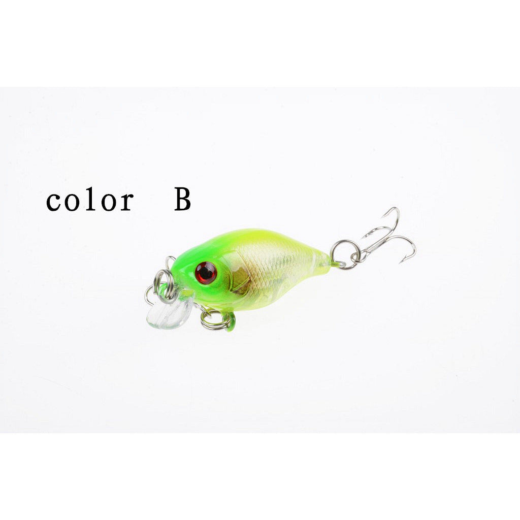 6x 4.5cm Popper Crank Bait Fishing Lure Lures Surface Tackle Saltwater