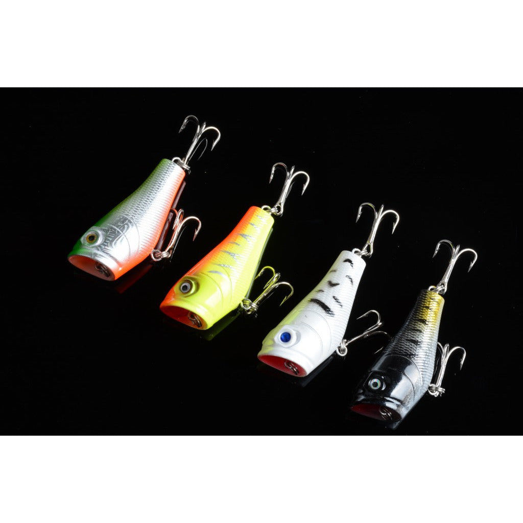 5X 5cm Popper Poppers Fishing Lure Lures Surface Tackle Fresh Saltwater