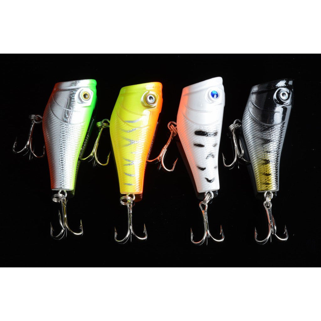 5X 5cm Popper Poppers Fishing Lure Lures Surface Tackle Fresh Saltwater