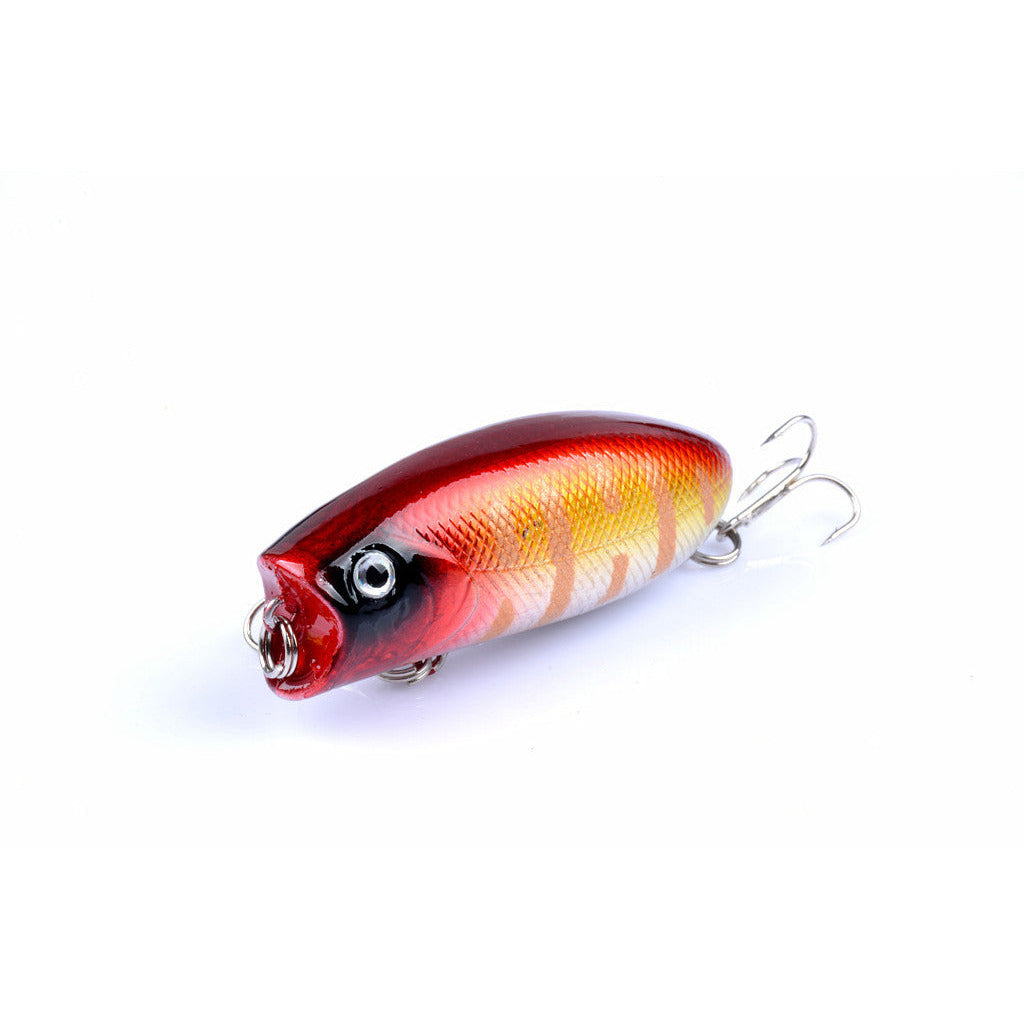 8X 6cm Popper Poppers Fishing Lure Lures Surface Tackle Fresh Saltwater