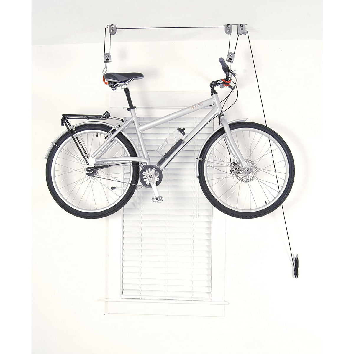 Kayak Bike Hoists Hanger Ladder Ceiling Mount 55 lb Capacity Hooks Pulleys