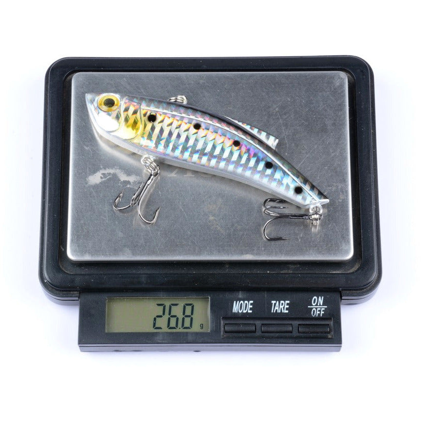 5x 9cm Vib Bait Fishing Lure Lures Hook Tackle Saltwater