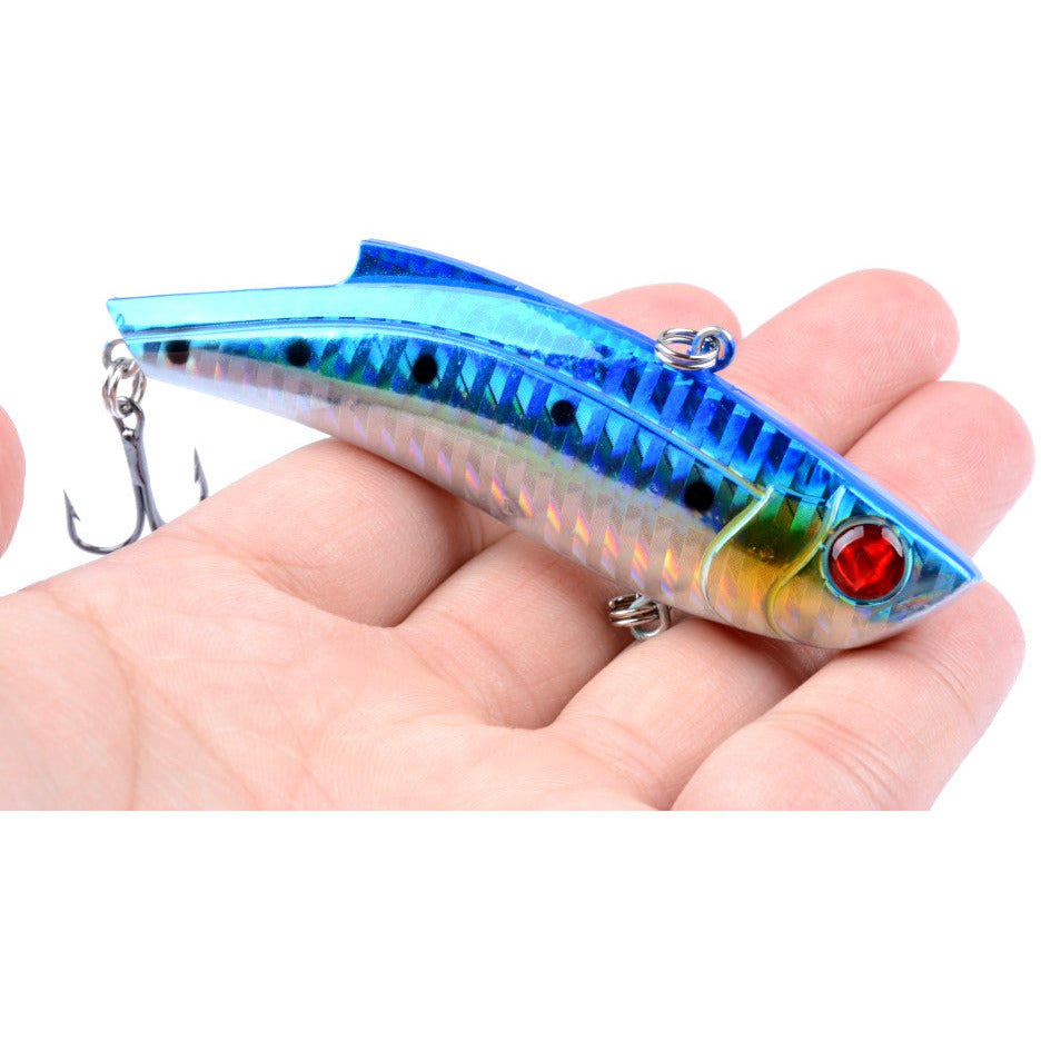5x 9cm Vib Bait Fishing Lure Lures Hook Tackle Saltwater