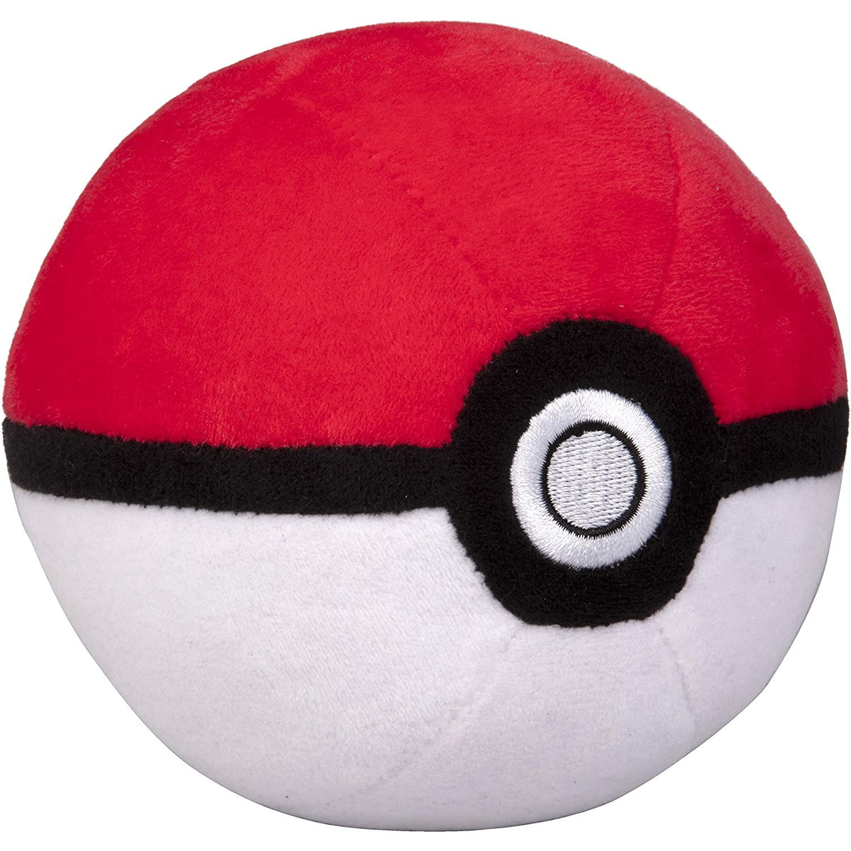 WCT Pokémon 4&quot; Poke Ball Plush - Soft Stuffed Pokeball with Weighted Bottom