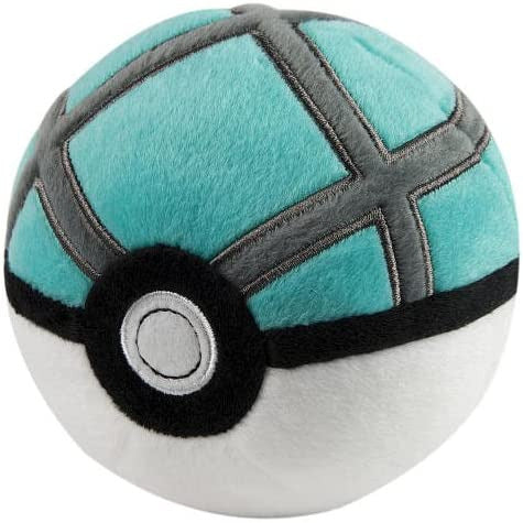 WCT Pokemon 5&quot; Plush Pokeball Net Ball with Weighted Bottom