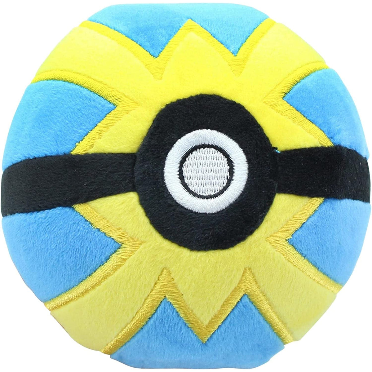 WCT Pokemon 5&quot; Plush Pokeball Quick Ball with Weighted Bottom