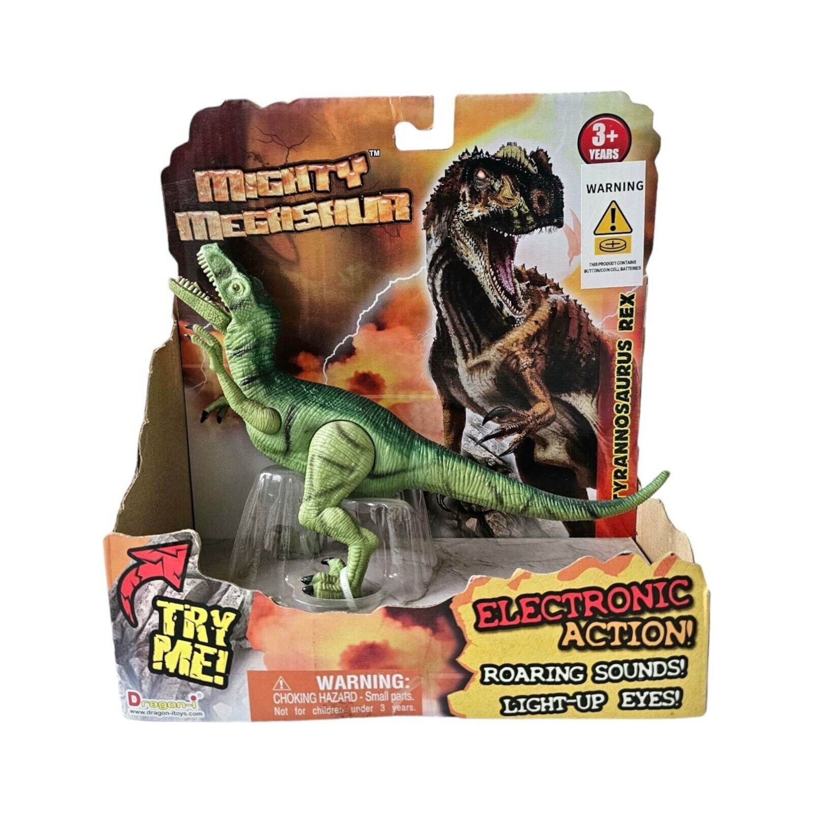 Mighty Megasaur Electronic Action Dinosaur Velociraptor