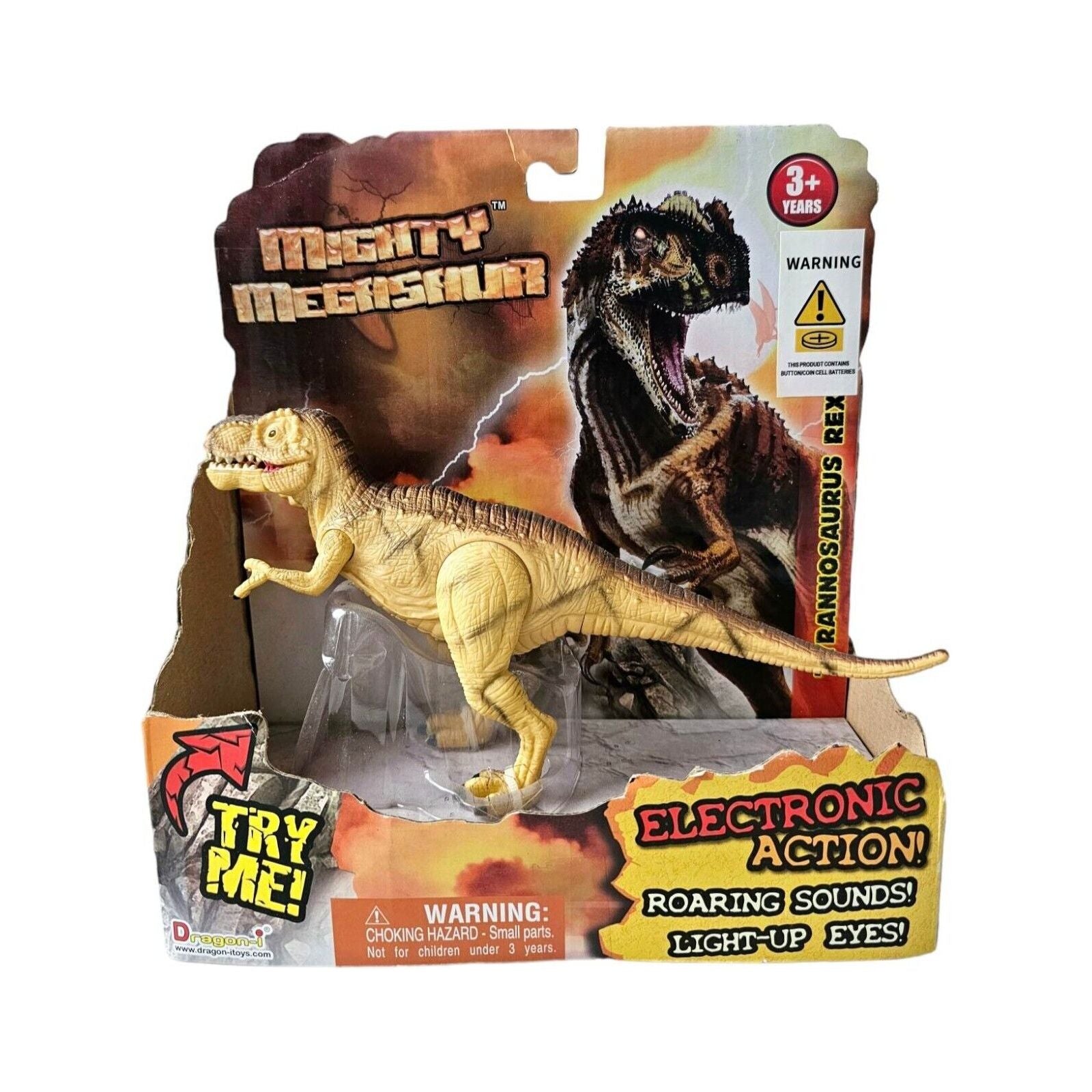 Mighty Megasaur Electronic Action Dinosaur Tyrannosaurus Rex