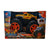 Friction Powered Yellow Bison Monster Truck for Children 1:16 Scale 3+