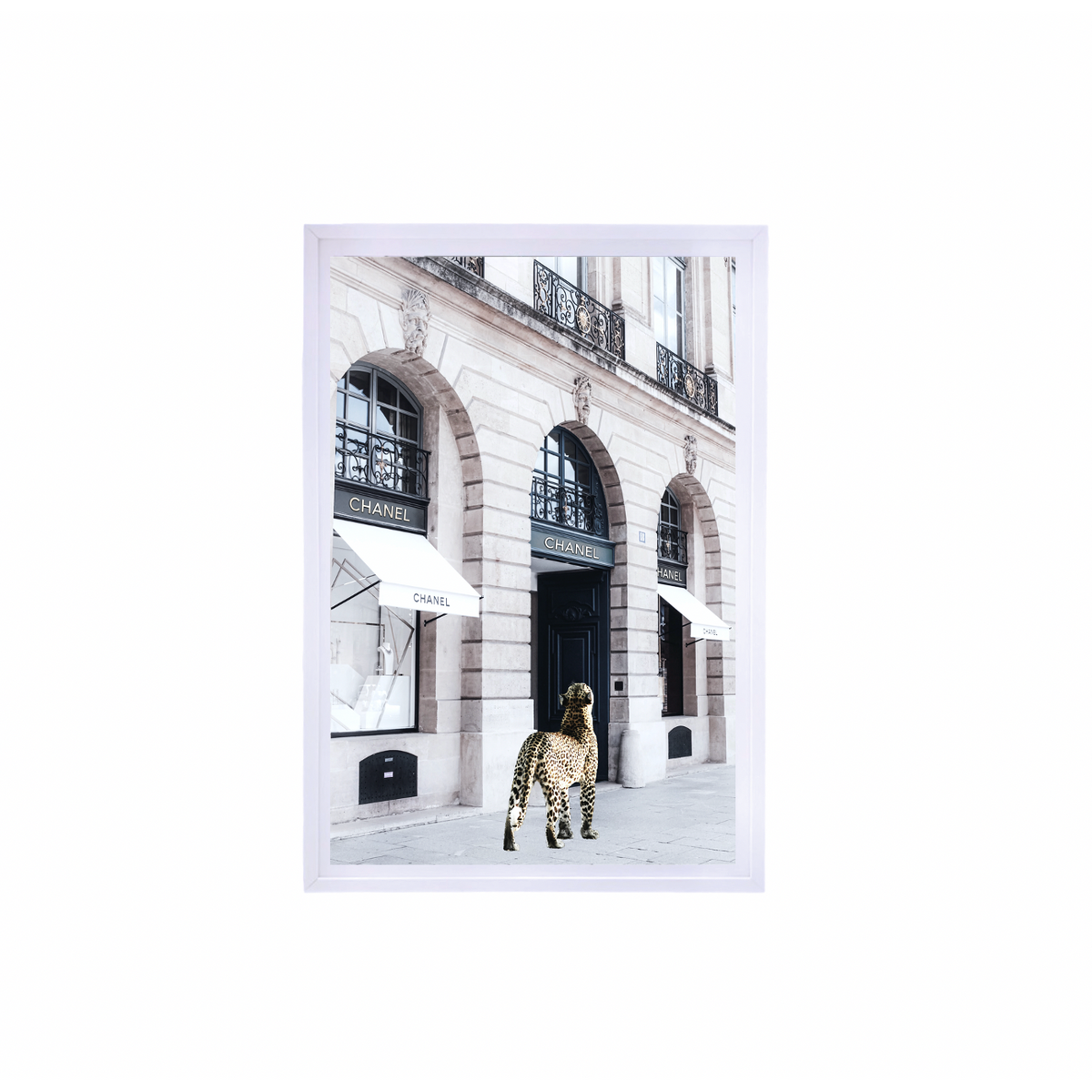 INTERIOR AVE - CATWALK FRAMED WALL ART