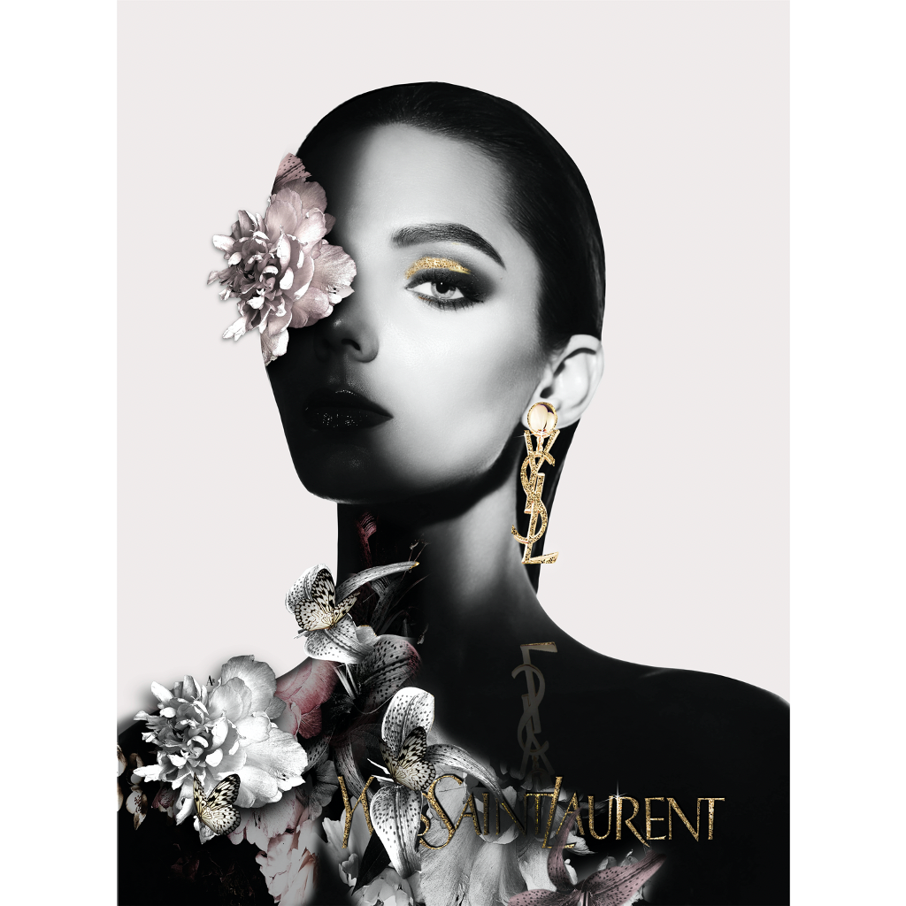 INTERIOR AVE - SAINT FASHION FRAMED WALL ART