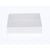 10 Pack of 15cm Square Invitation Coaster Favor Function product Presentation Cookie Biscuit Patisserie Gift Box - 4cm deep - White Card with Clear Slide On PVC Lid