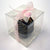 10 Piece Pack -PVC Clear See Through Plastic 15cm Square Cube Box - Large Bomboniere Product Exhibition Gift