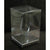 10 Pack of 5x8cm Clear PVC Plastic Folding Packaging Small rectangle/square Boxes for Wedding Jewelry Gift Party Favor Model Candy Chocolate Soap Box