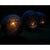 1 Set of 20 LED Black 5cm Cotton Ball Battery Powered String Lights Christmas Gift Home Wedding Party Bedroom Decoration Outdoor Indoor Table Centrepiece