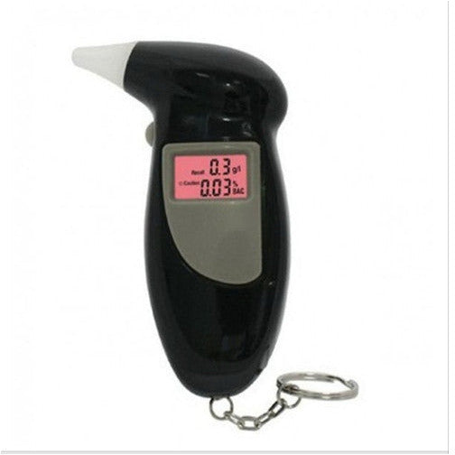 Digital Alcohol Tester LCD Police Breathalyser Grade Accuracy Portable Keychain - FREE POST