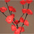 1 Set of 50cm H 20 LED Red Rose Tree Branch Stem Fairy Light Wedding Event Party Function Table Vase Centrepiece Decoration