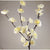 1 Set of 50cm H 20 LED White Rose Tree Branch Stem Fairy Light Wedding Event Party Function Table Vase Centrepiece Decoration