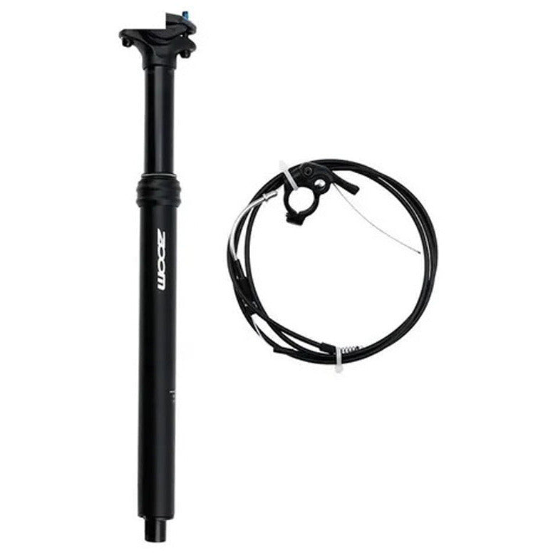 ZOOM SPD-802 Adjustable Height via Thumb Remote Lever - Internal Cable 27.2mm Diameter 80mm Travel Dropper Seatpost