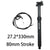 ZOOM SPD-802 Adjustable Height via Thumb Remote Lever - Internal Cable 27.2mm Diameter 80mm Travel Dropper Seatpost