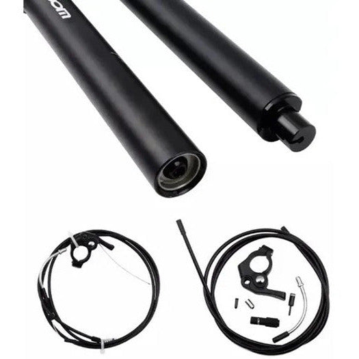 ZOOM SPD-802 Adjustable Height via Thumb Remote Lever - Internal Cable 27.2mm Diameter 80mm Travel Dropper Seatpost