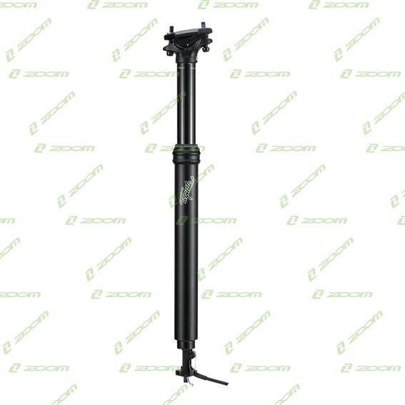 ZOOM SPD-802 Adjustable Height via Thumb Remote Lever - Internal Cable 27.2mm Diameter 80mm Travel Dropper Seatpost