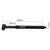 ZOOM MTB Adjustable seatpost Internal Cable 30.9 Diameter 125mm Travel Adjustable Height via Thumb Remote Lever -