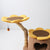 CMISSTREE Heart Shaped Cat House With Sunflower Cat Tree