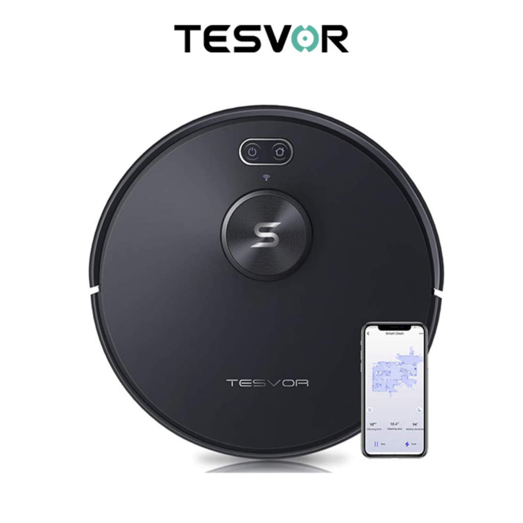 Tesvor S6+ Robot Vacuum Cleaner Mop 2700Pa With Laser Navigation