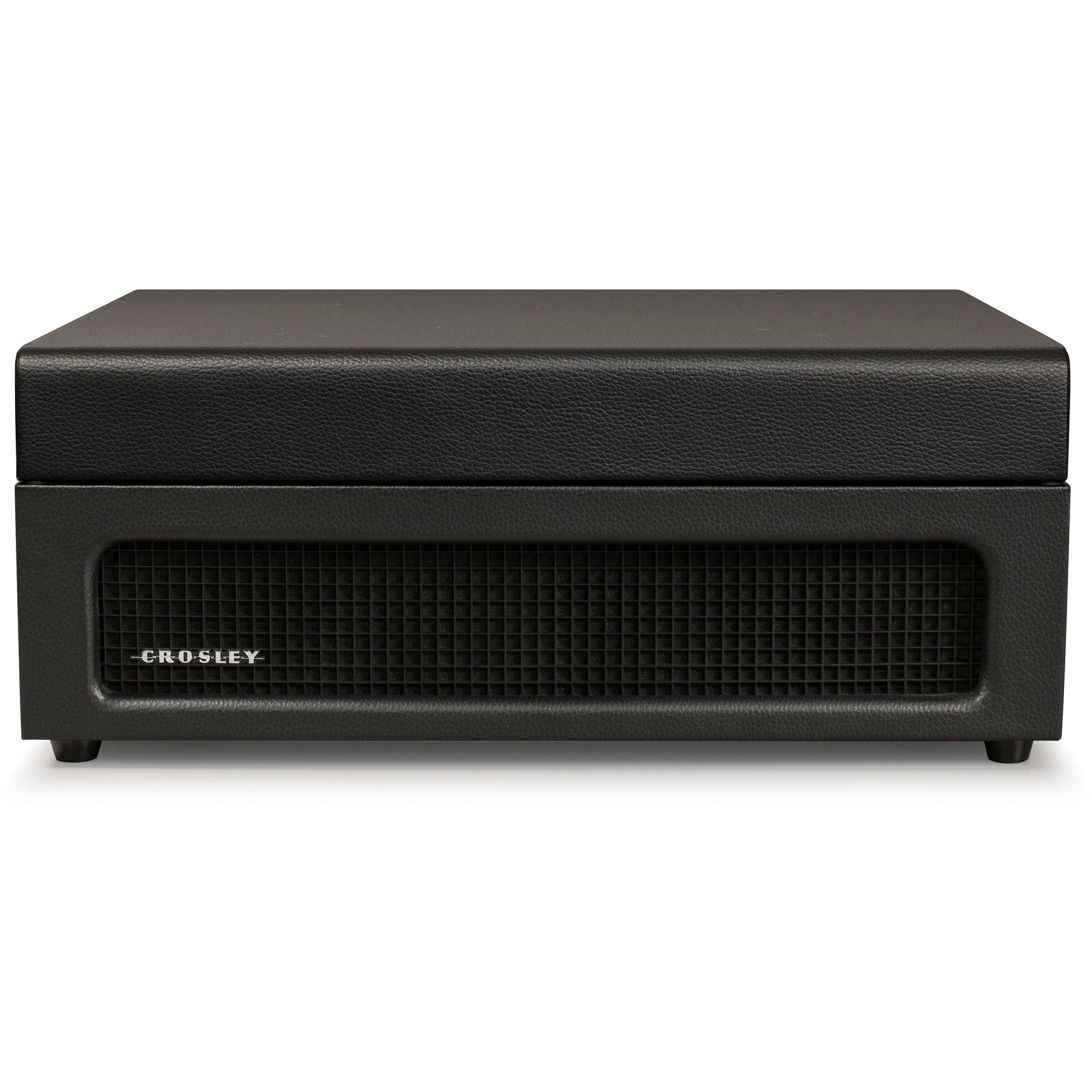 Crosley Voyager Bluetooth Portable Turntable - Black + Bundled Crosley Record Storage Display Stand