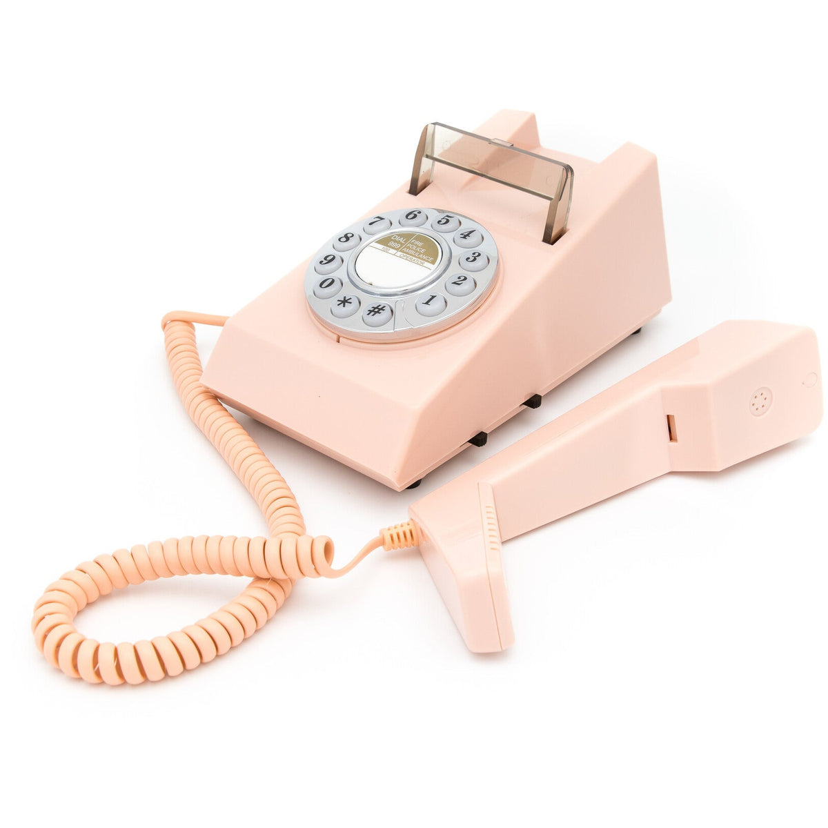 GPO Retro Trim Phone Push Button - Pink