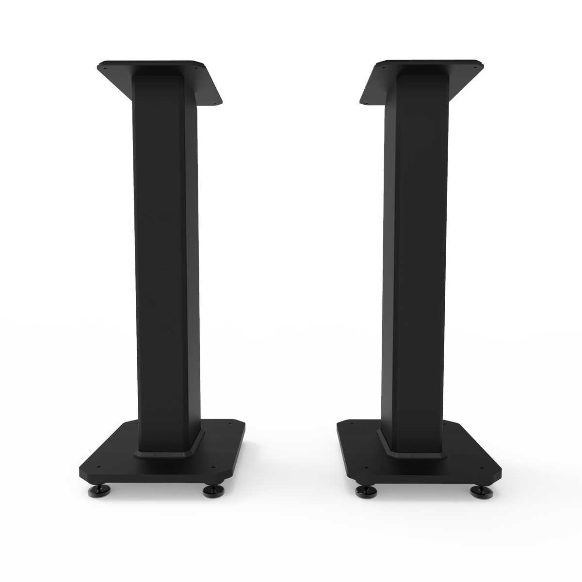 Kanto SX26 26" Tall Fillable Speaker Stands with Isolation Feet - Pair, Black