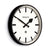 Newgate Railway Clock Black