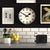 Newgate Railway Clock Black