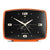 Newgate Brooklyn Alarm Clock - Orange