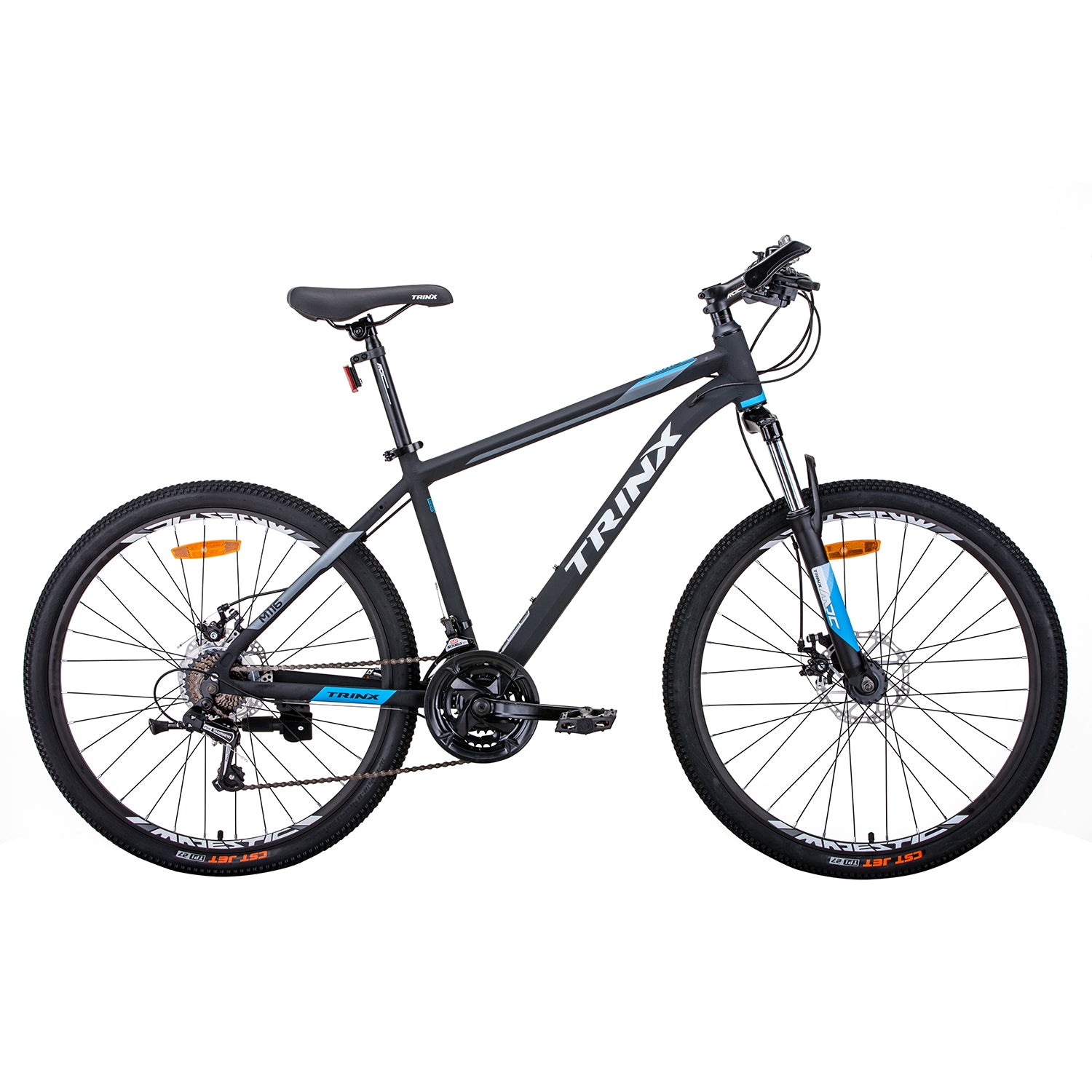 Trinx M116 Mountain Bike 21 Speed MTB 19 Inches Frame Blue